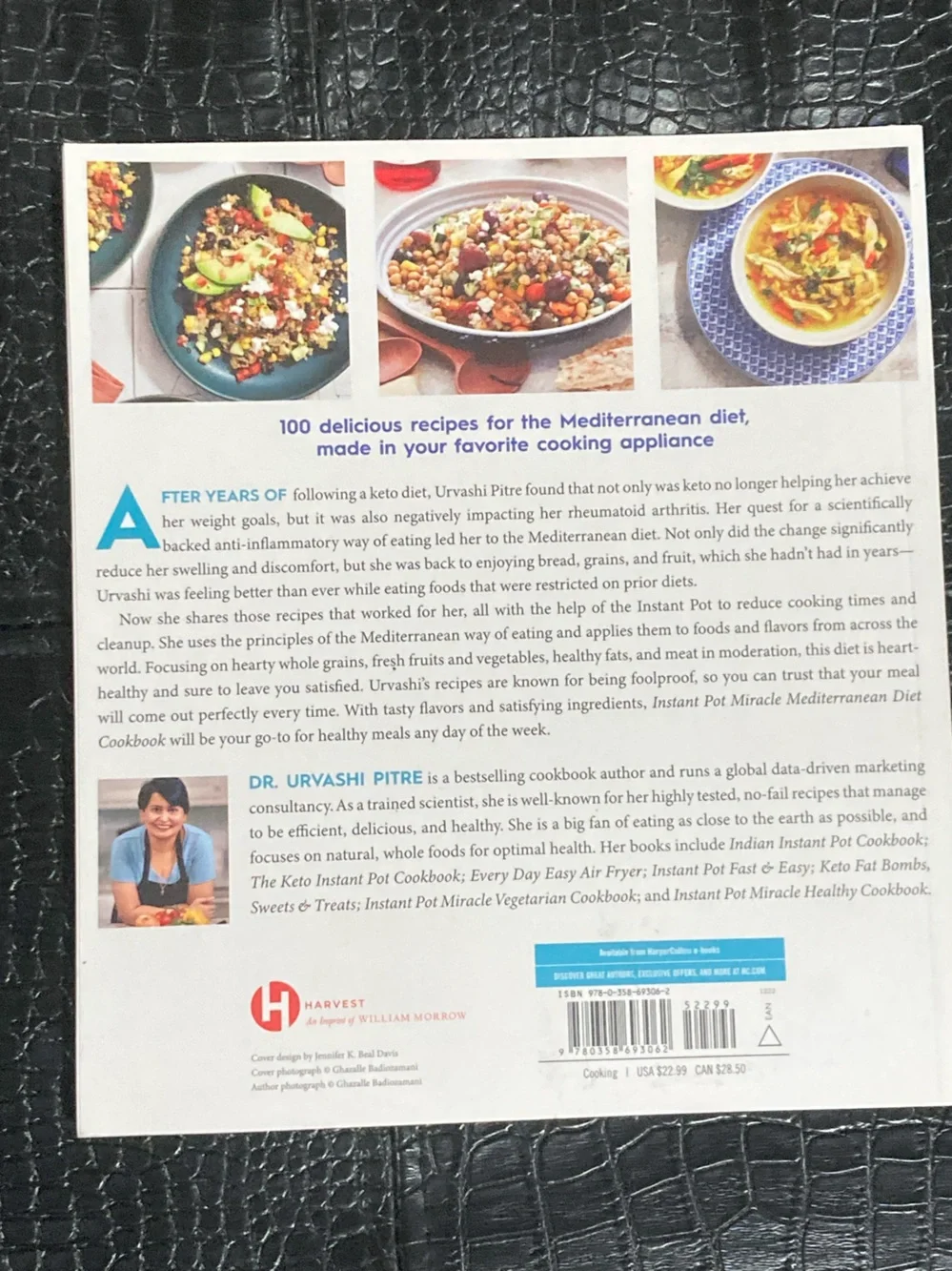 NEW Instant Pot Miracle Mediterranean Diet Cookbook by Urvashi Pitre